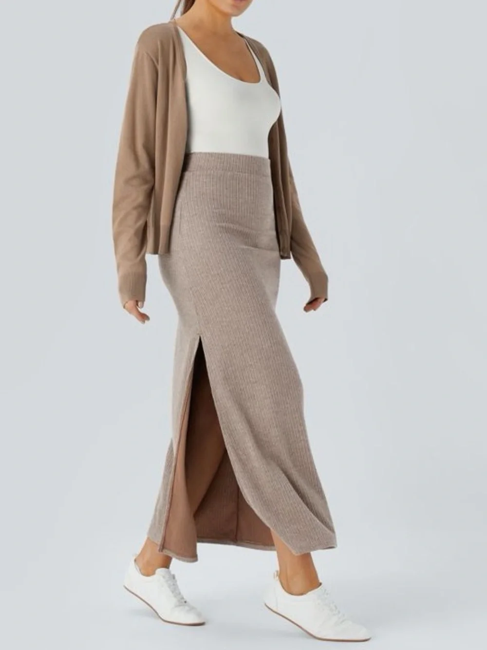 HALARA ribbed high